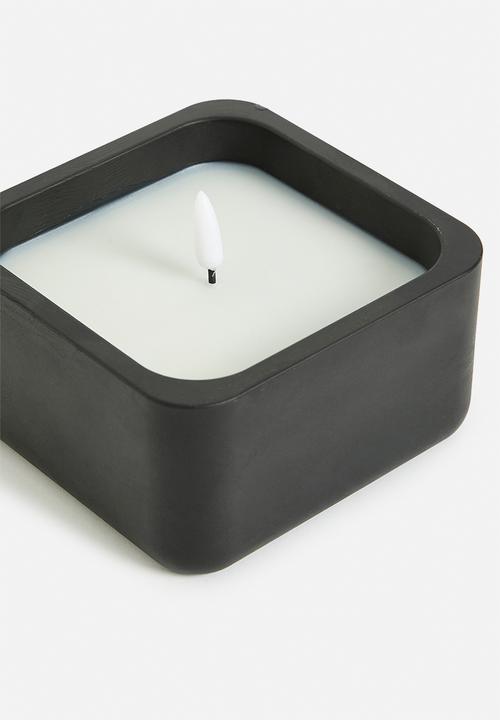 H&S - LED  swaurecandles - Charcoal