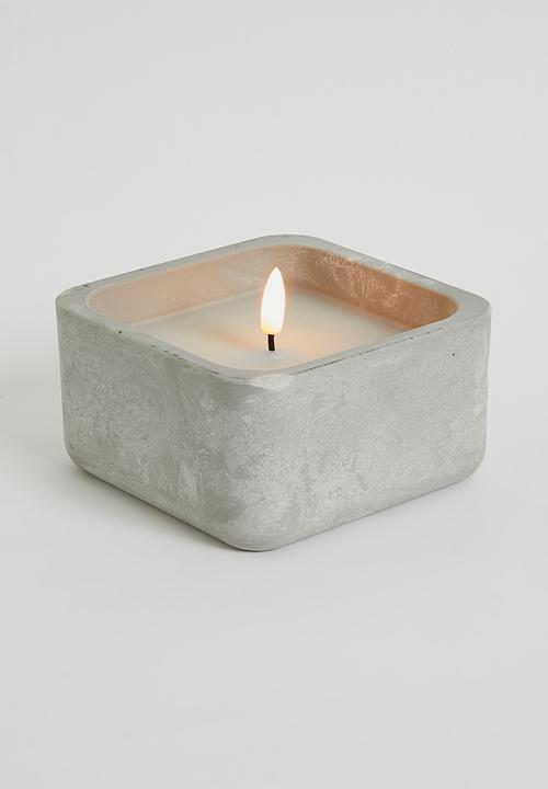 H&S - LED  swaurecandles - grey