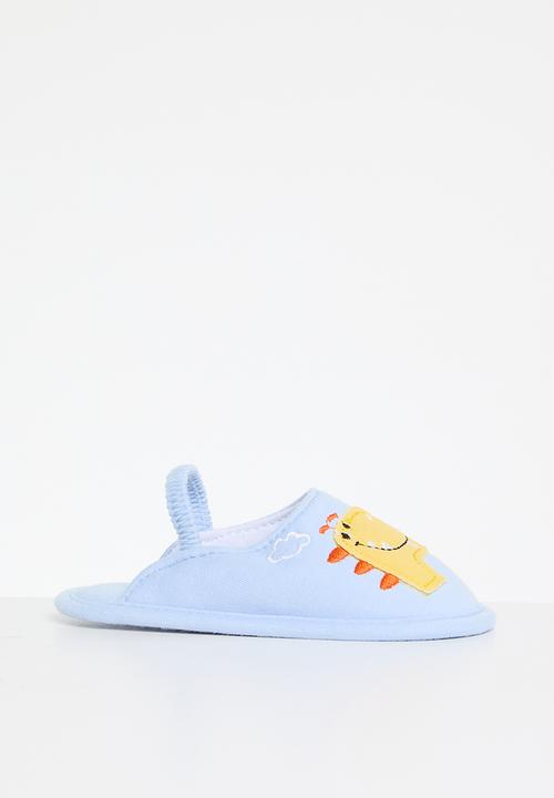 Pop Candy - Back strap slippers - blue