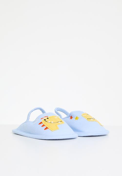 Pop Candy - Back strap slippers - blue