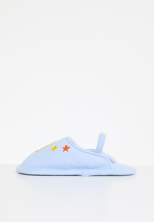 Pop Candy - Back strap slippers - blue