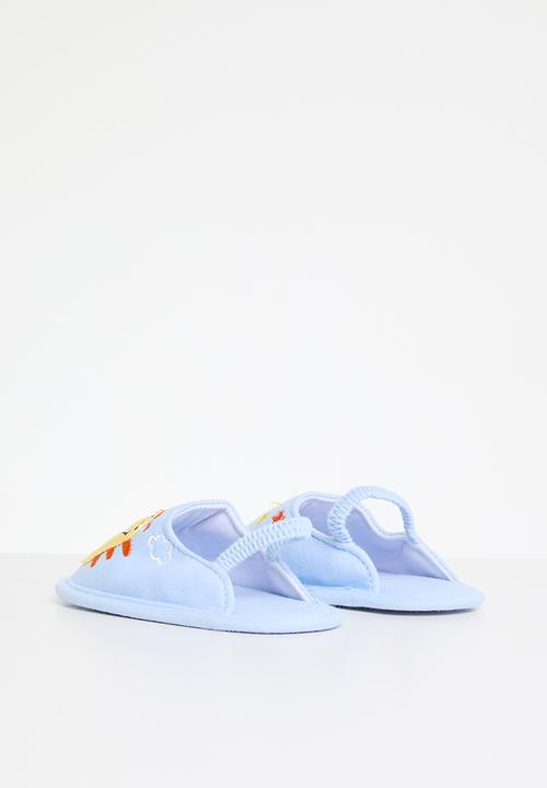 Pop Candy - Back strap slippers - blue