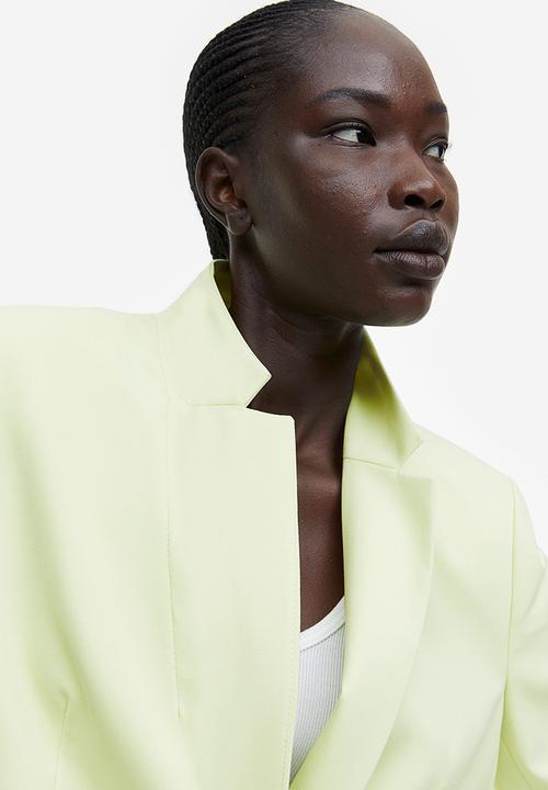 H&M - Single-breasted jacket - yellow