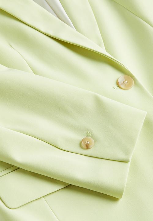 H&M - Single-breasted jacket - yellow