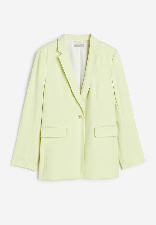 H&M - Single-breasted jacket - yellow