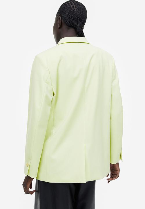 H&M - Single-breasted jacket - yellow