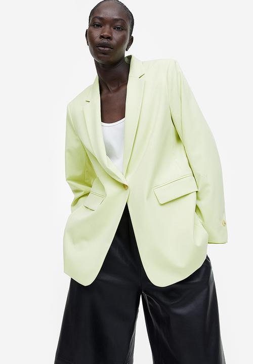 H&M - Single-breasted jacket - yellow