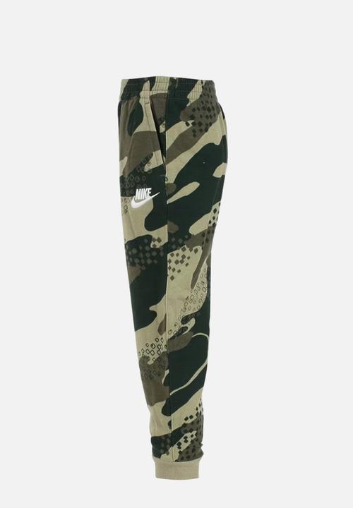 Nike - Nike camo joggers - neutral olive