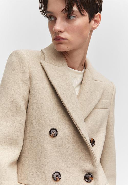 MANGO - Coat dali - light/pastel gray