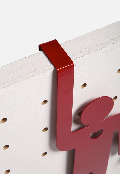 TinTown - Couple Over-Door Hook