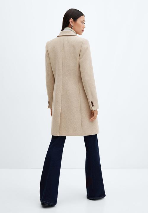 MANGO - Coat dali - light/pastel gray