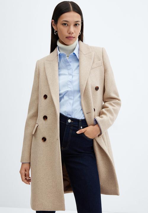 MANGO - Coat dali - light/pastel gray
