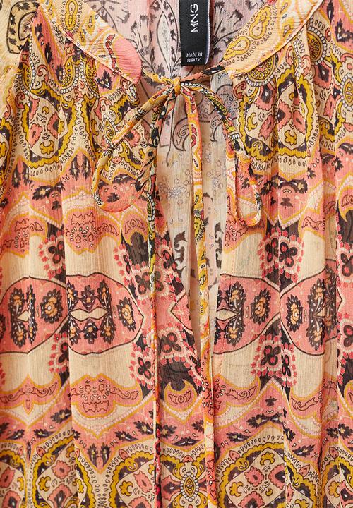 MANGO - Blouse oli - medium yellow