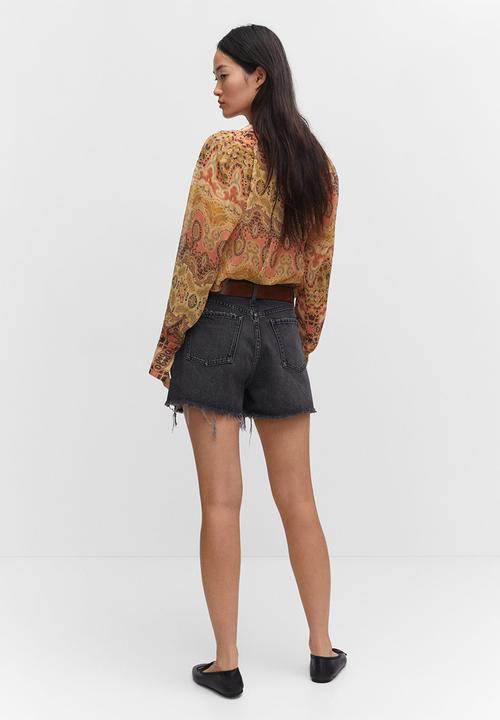 MANGO - Blouse oli - medium yellow