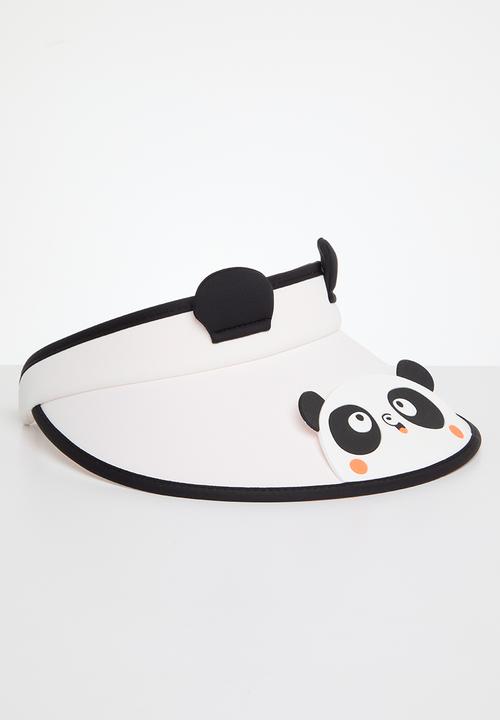 Pop Candy - Printed  visor hat - white