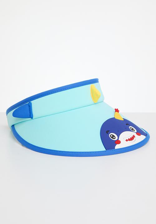 Pop Candy - Printed visor hat - blue