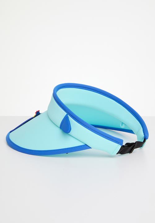 Pop Candy - Printed visor hat - blue