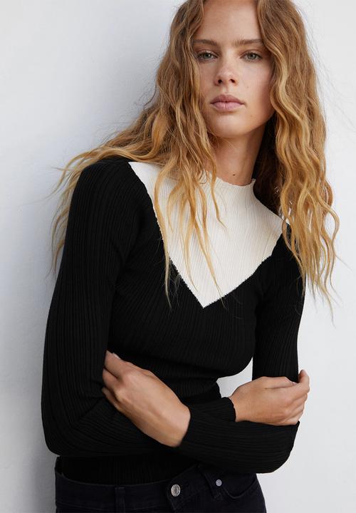MANGO - Sweater brindel - light beige