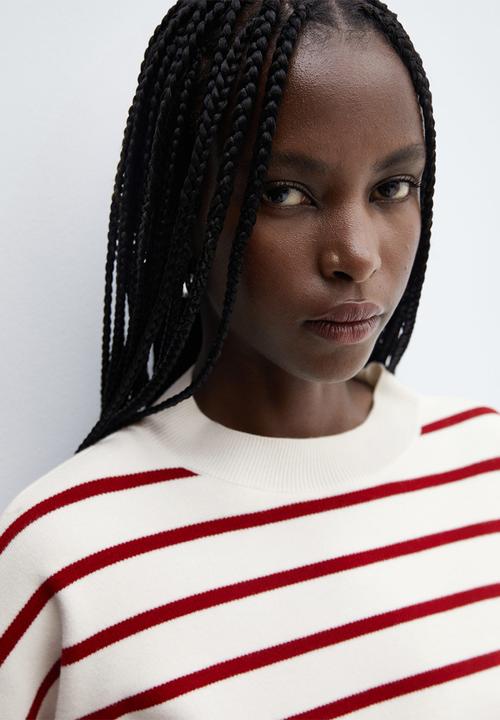 MANGO - Sweater tortuga - red