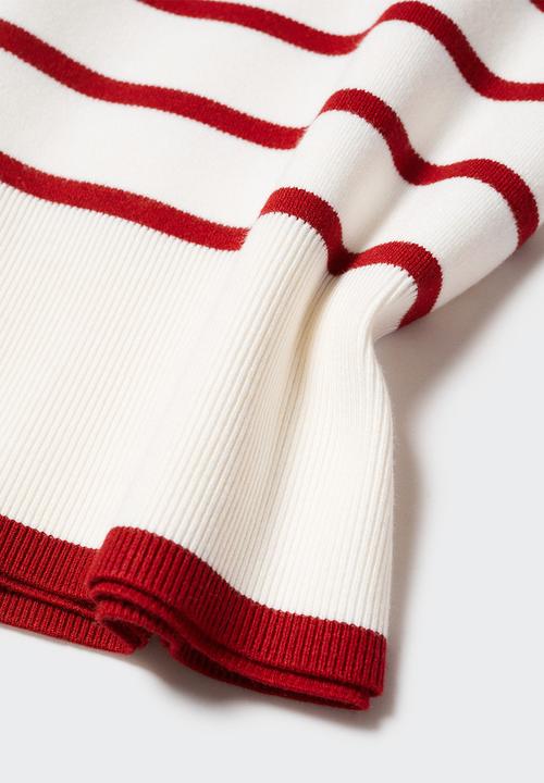MANGO - Sweater tortuga - red
