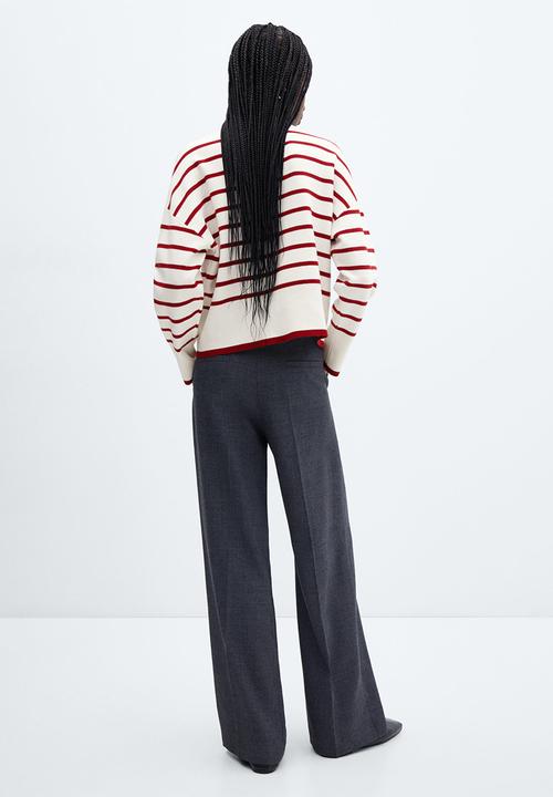 MANGO - Sweater tortuga - red