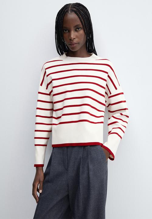 MANGO - Sweater tortuga - red