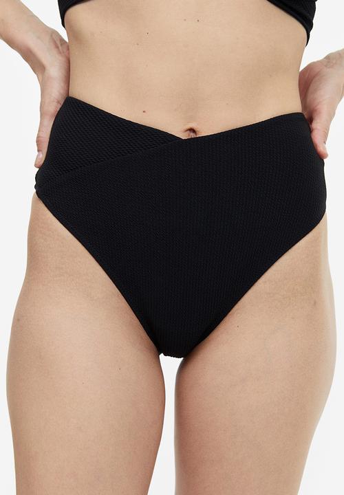 H&M - Brazilian bikini bottoms - black