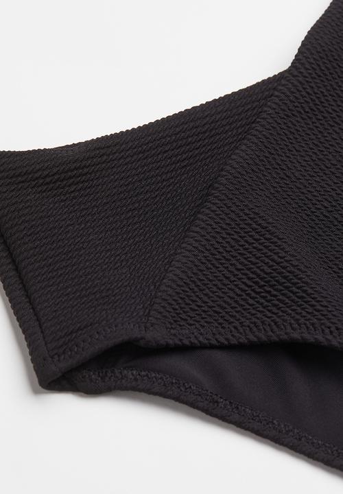 H&M - Brazilian bikini bottoms - black