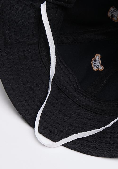 Pop Candy - Printed  bucket hat - black