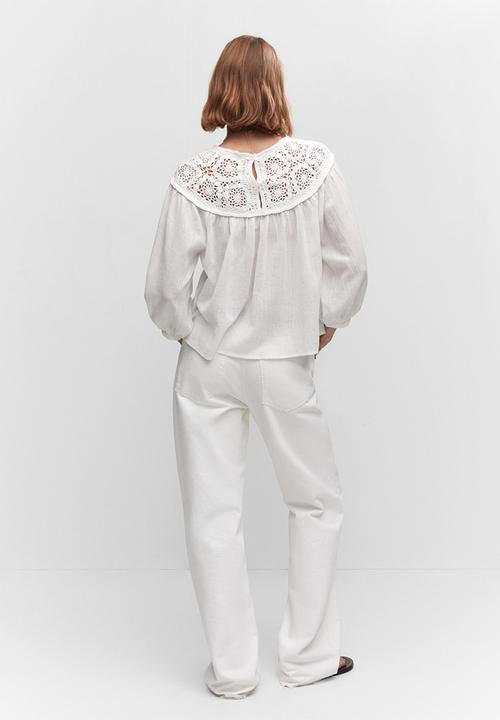 MANGO - Blouse blair - white
