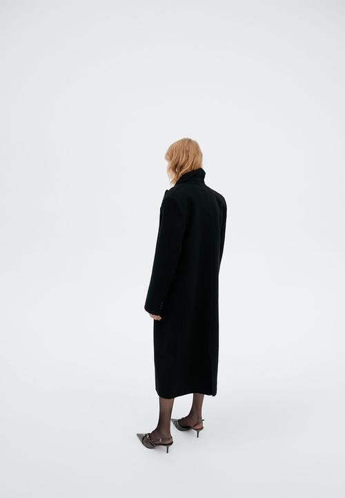 MANGO - Coat paraiso - black