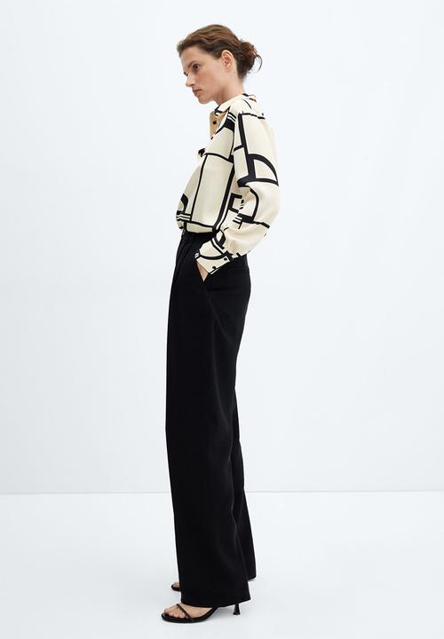 MANGO - Shirt ivanka - black