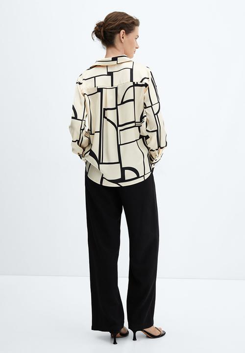 MANGO - Shirt ivanka - black
