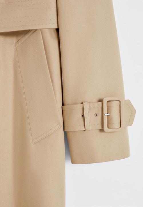 MANGO - Trench coat storm - light beige