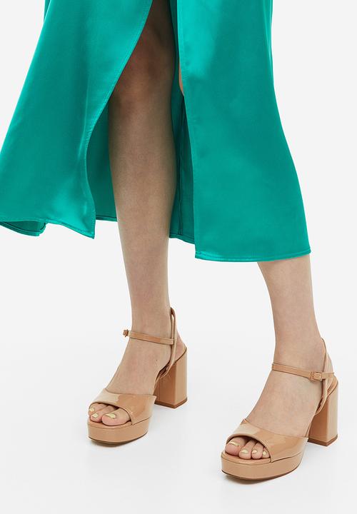 H&M - Platform sandals - beige