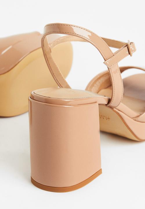 H&M - Platform sandals - beige