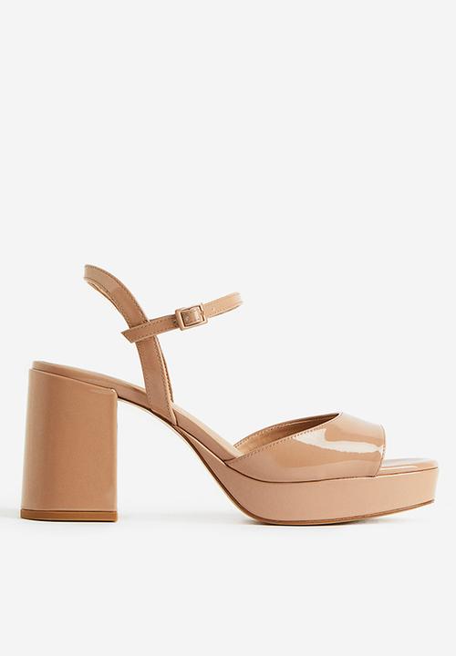 H&M - Platform sandals - beige