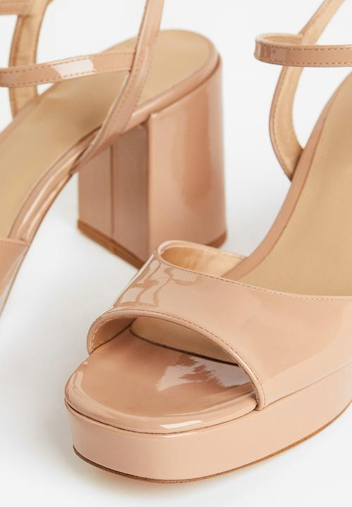 H&M - Platform sandals - beige