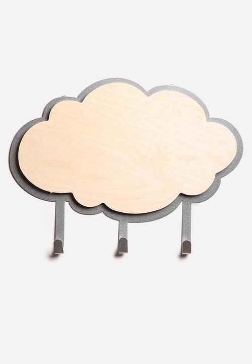 TinTown - Silver Lining Hook – Silver & Wood