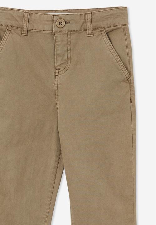 Cotton On - Will chino pant - washed stone