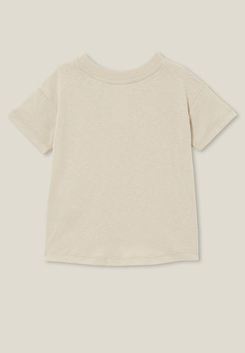 Cotton On - Andie drop shoulder tee lcn - lcn dis rainy day/winnie & friends adventure