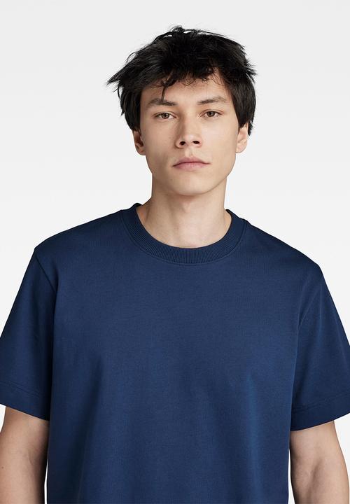 G-STAR - Essential loose r t Signe jersey o - sartho blue