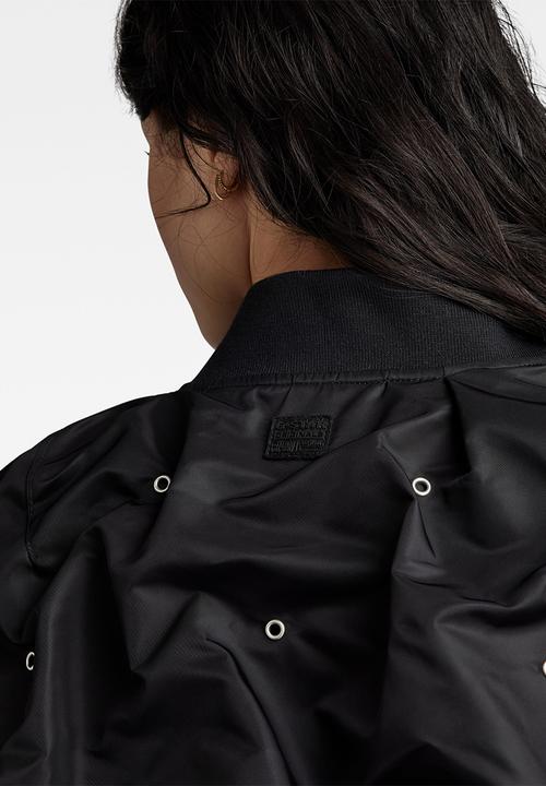 G-STAR - Cropped Party Bomber women - dk black