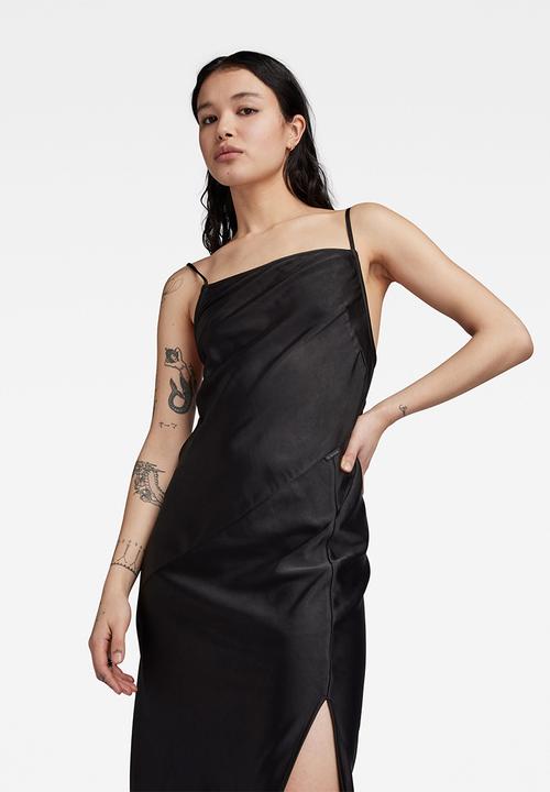 G-STAR - Slip dress s\less wmn - dk black