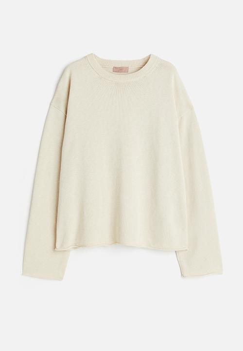 H&M - Fine-knit jumper - cream