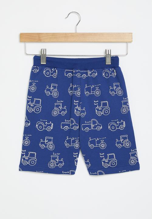 Pop Candy - Printed shorts - blue