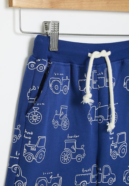 Pop Candy - Printed shorts - blue
