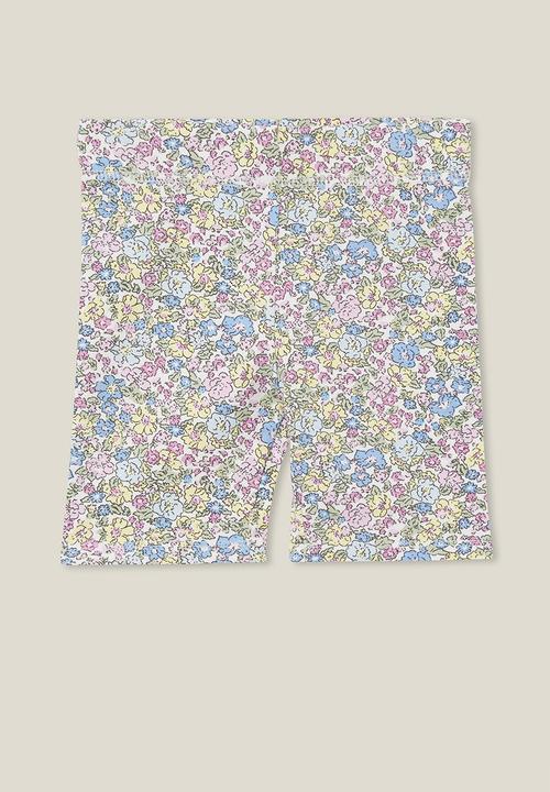 Cotton On - Hailey bike short - vanilla/middleton floral