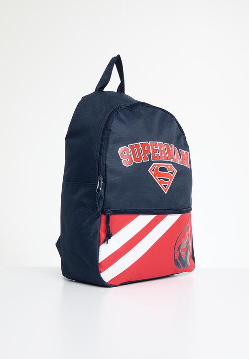 Pop Candy - Superman 85 older boys backpack - red & blue