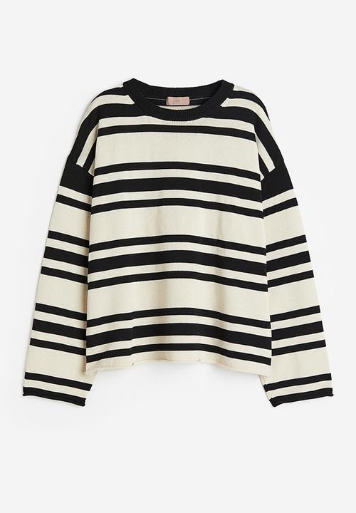 H&M - Fine-knit jumper - cream 